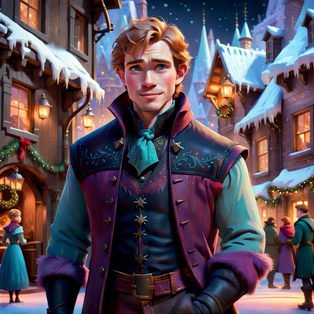 Frozen male Anna (genderswap)