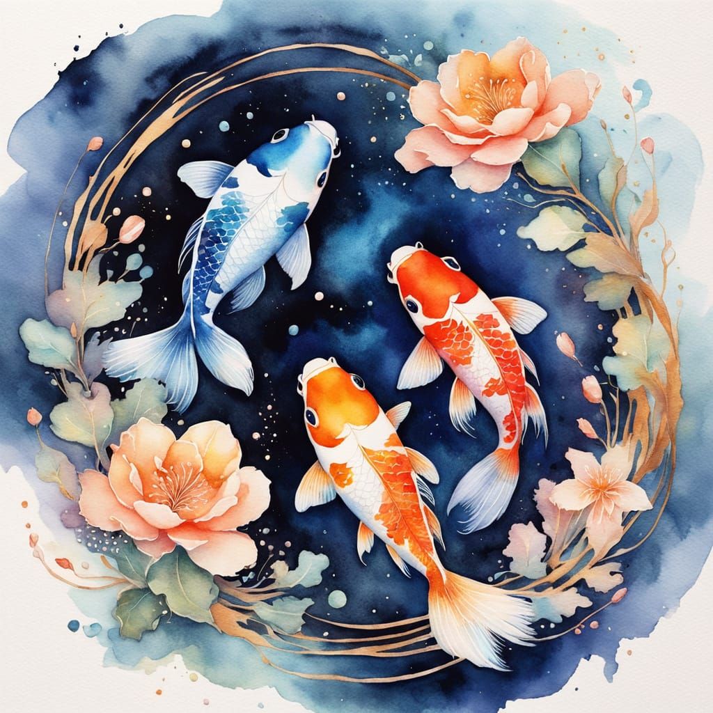 Watery Koi