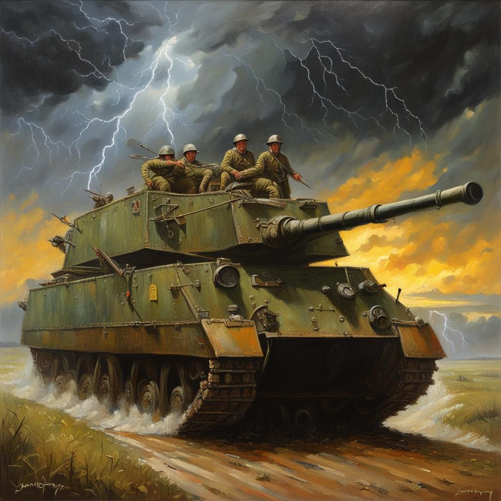 Epic Thunderstorm Inspired by War and Peace