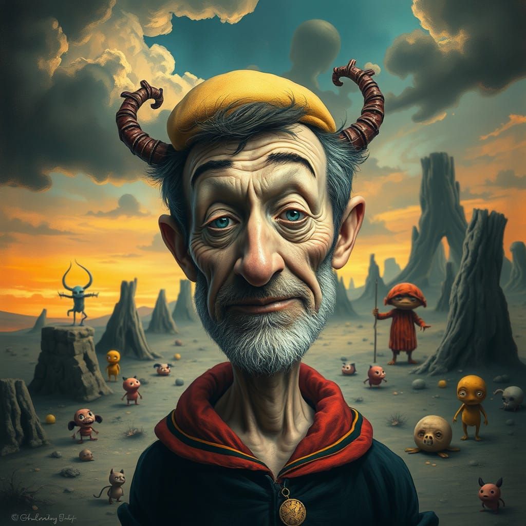 Robin Williams as Popeye