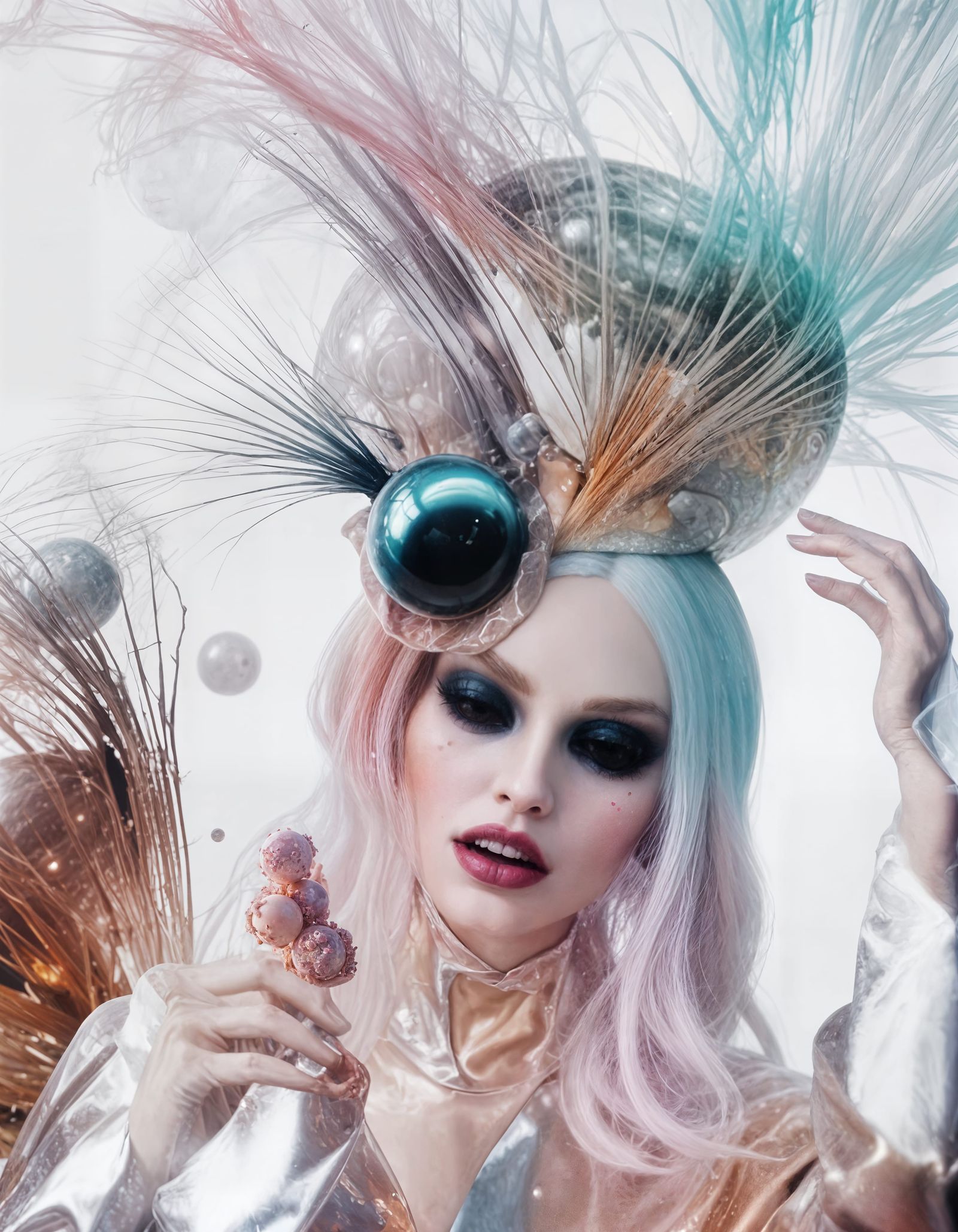 ˚˚ eat the bonbons or straighten the hat?˚˚ (that is the que...