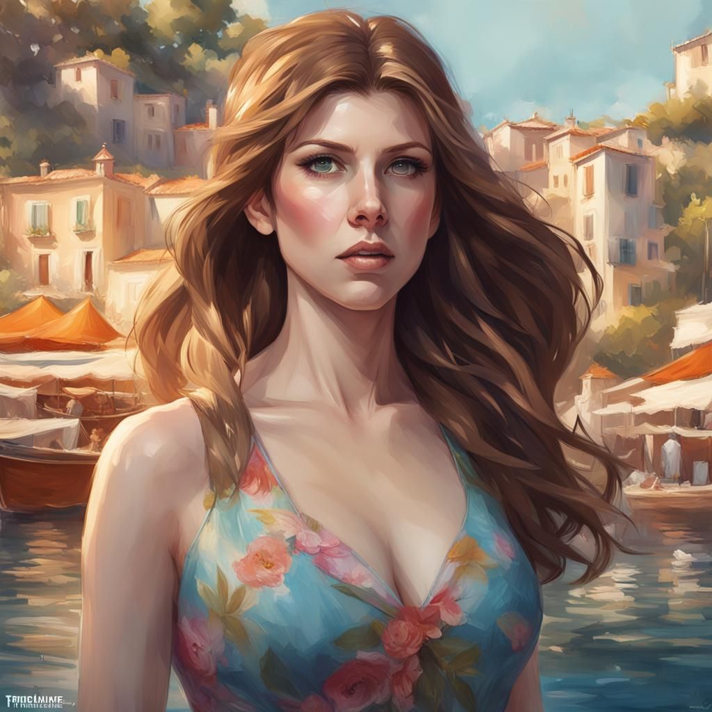 Bikini Portrait on the French Riviera