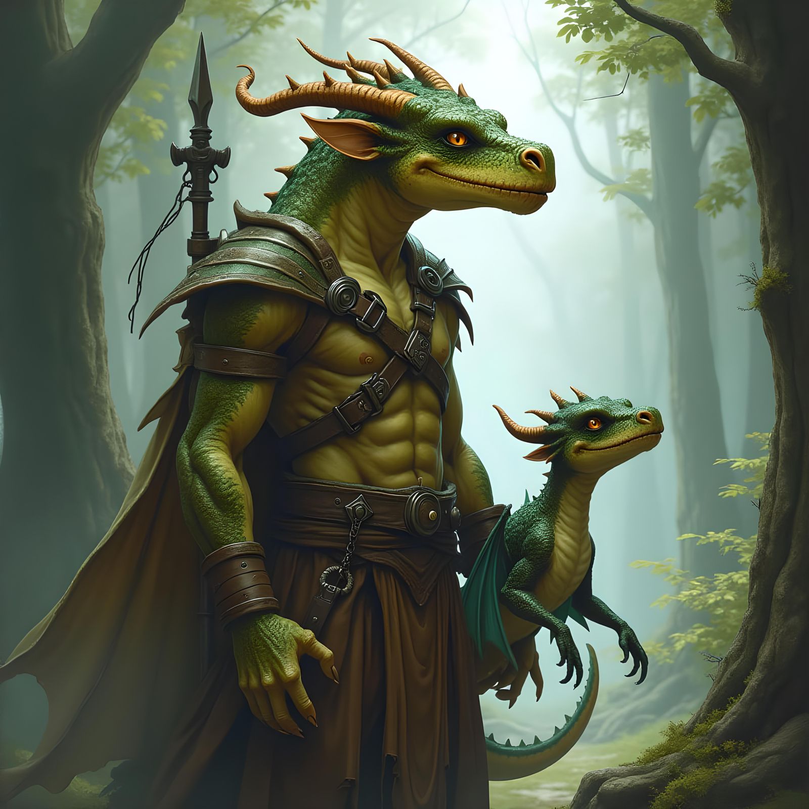 Dragonborn's Pet Dragon: A D&D Character