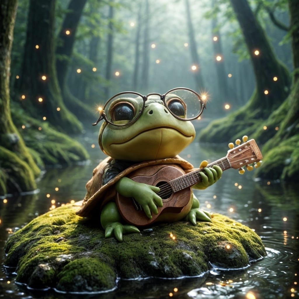 I got the turtle blues