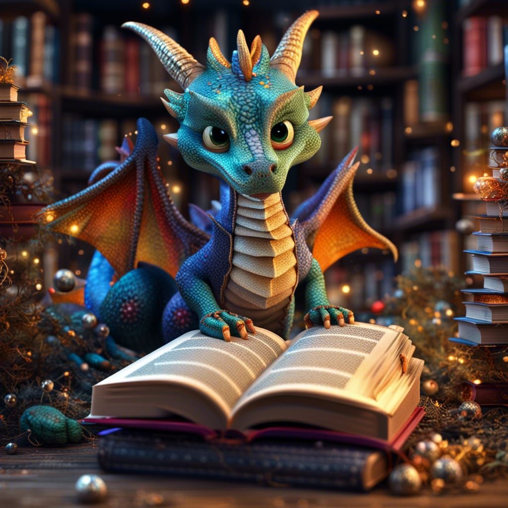 Book dragon
