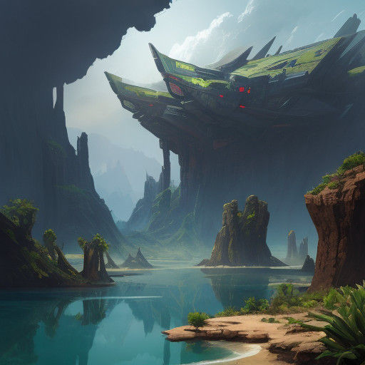 Mysterious Futuristic World Reveal