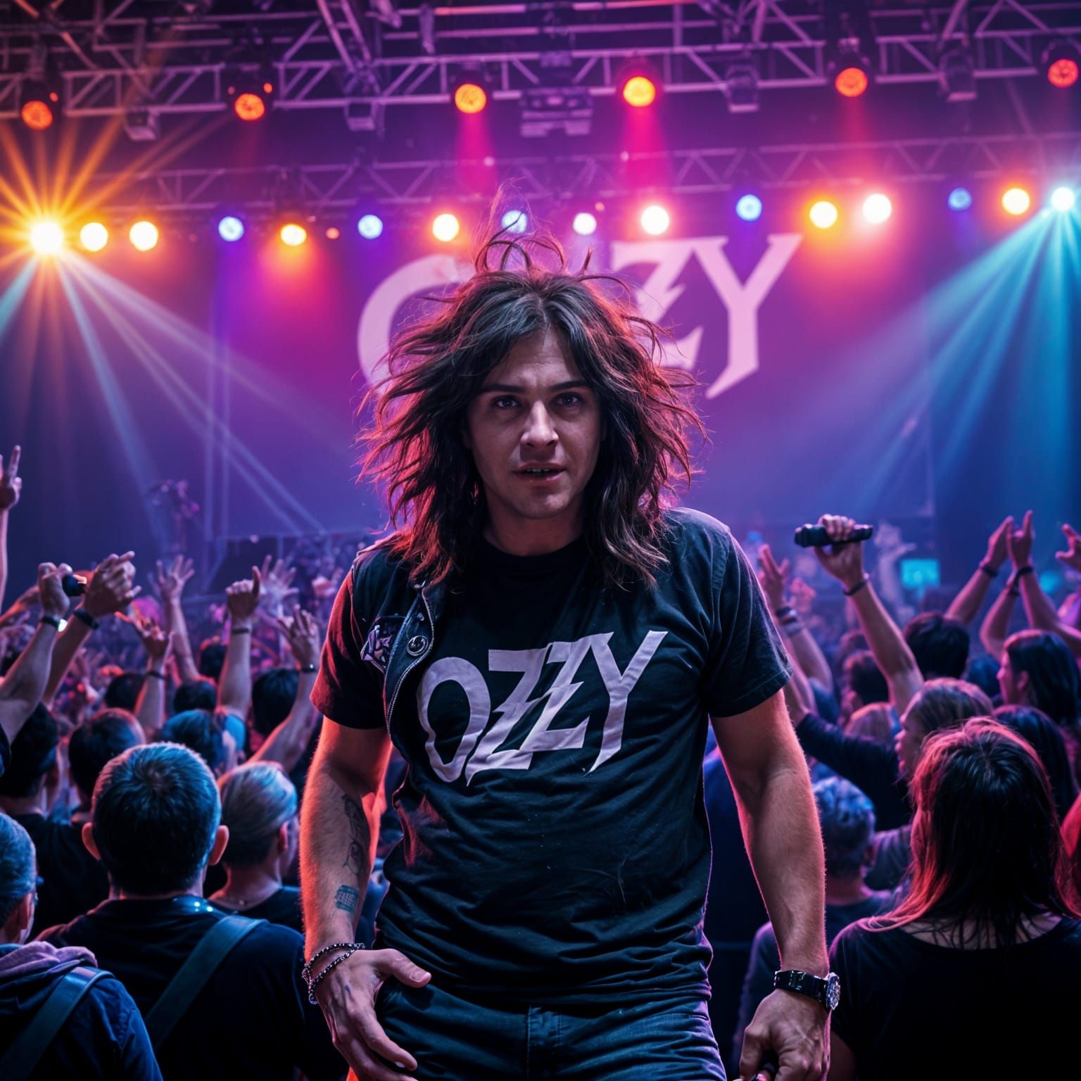 Young Rock Fan Enjoys Epic Ozzy Concert