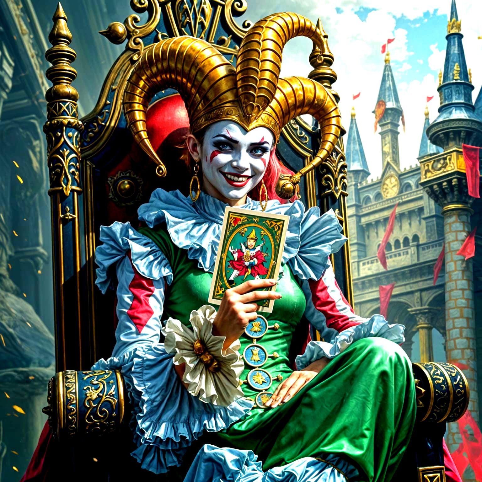 Foolish Fantasy Queen in Golden Castle