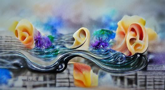 Abstract Silence: Watercolor and Film Noir in 8K