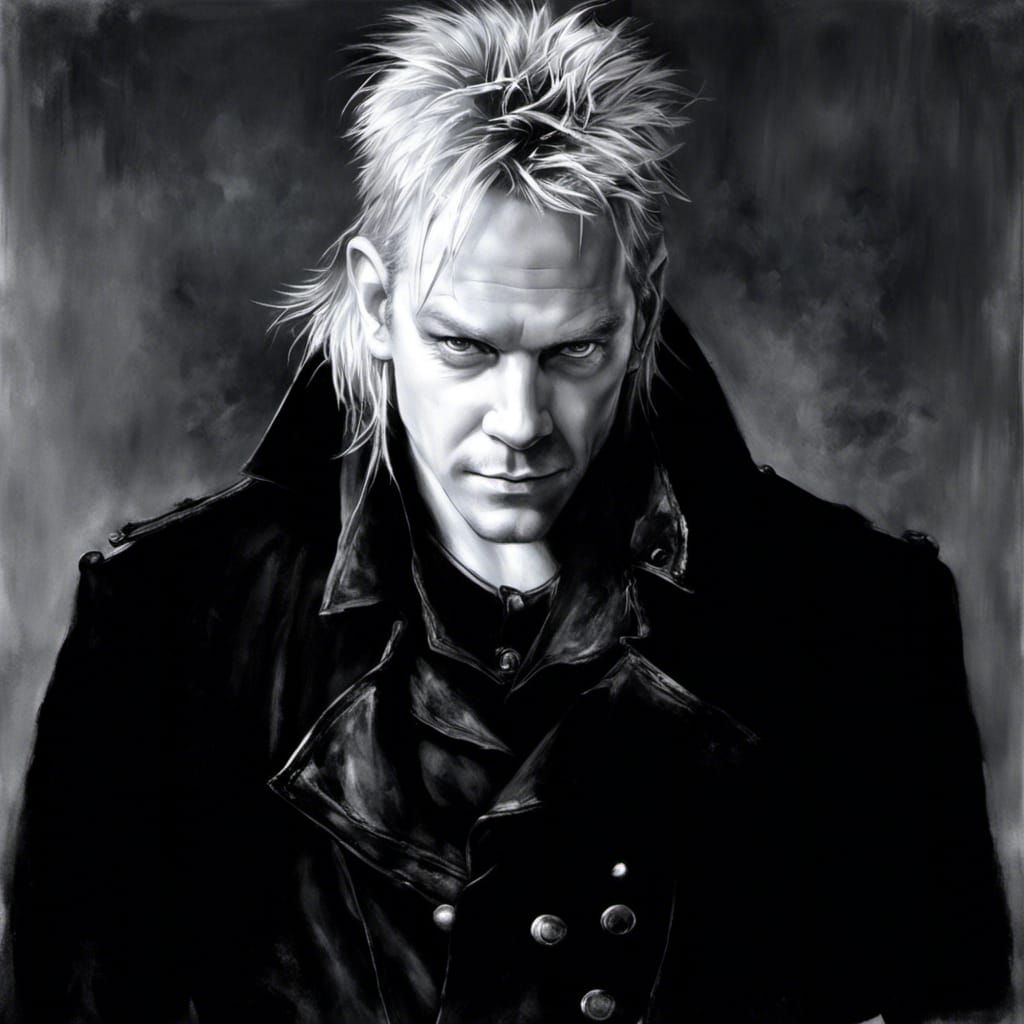 Kiefer Sutherland as vampire David in "Lost Boys"