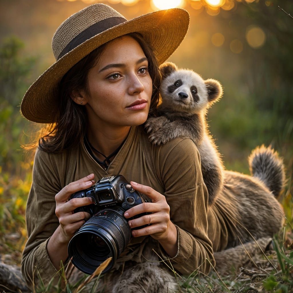 Serene Camerawoman Captures Perfect Shot in Madagascar Wilde...