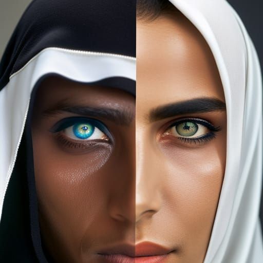 Eye of Palestine: Calligraphic Portrait