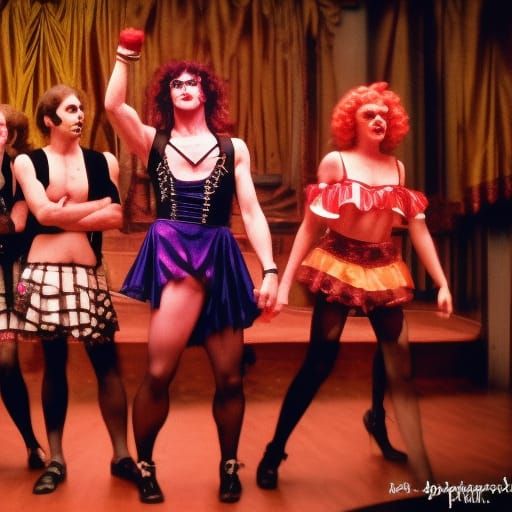 Rocky Horror Inspired Dance Scene in HDR