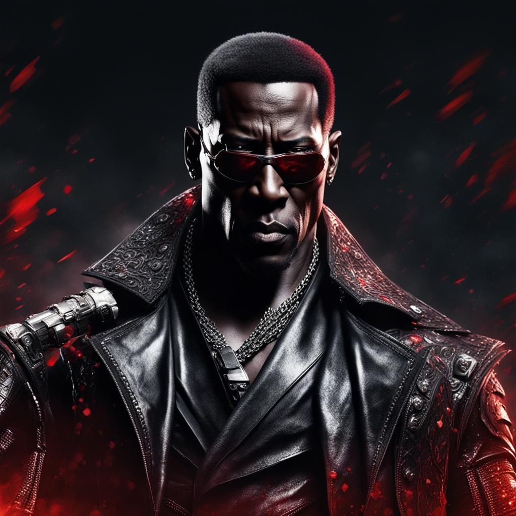 Blade Concept Art in Art Nouveau Style