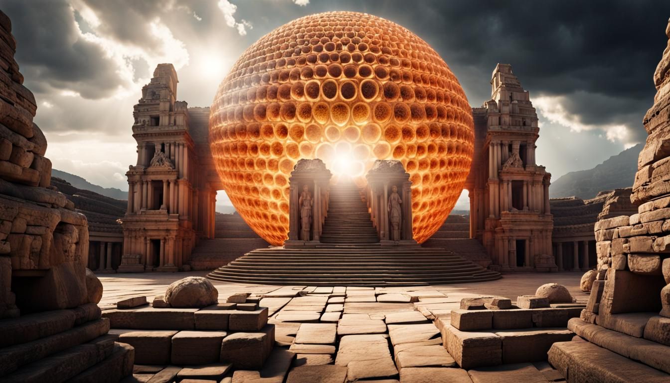 Majestic Ancient Sanctuary with Energy Core