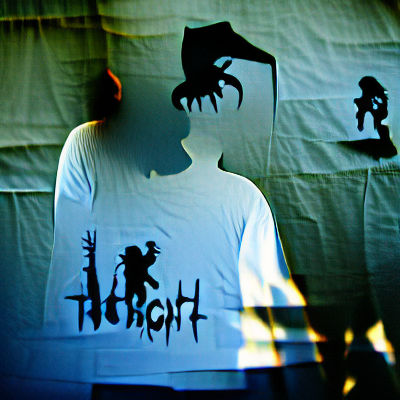 High Contrast Horror Silhouette
