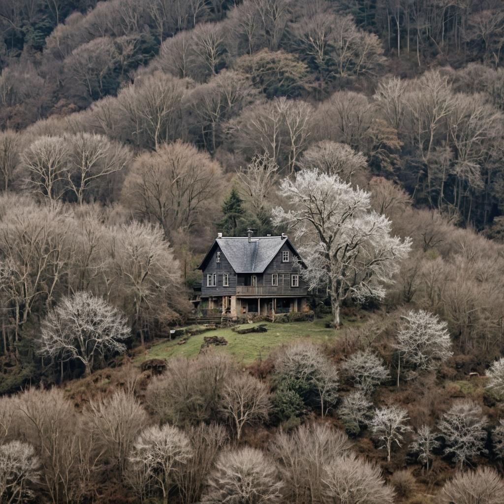 Telephoto Cottage with Dendritic Art of Illusion