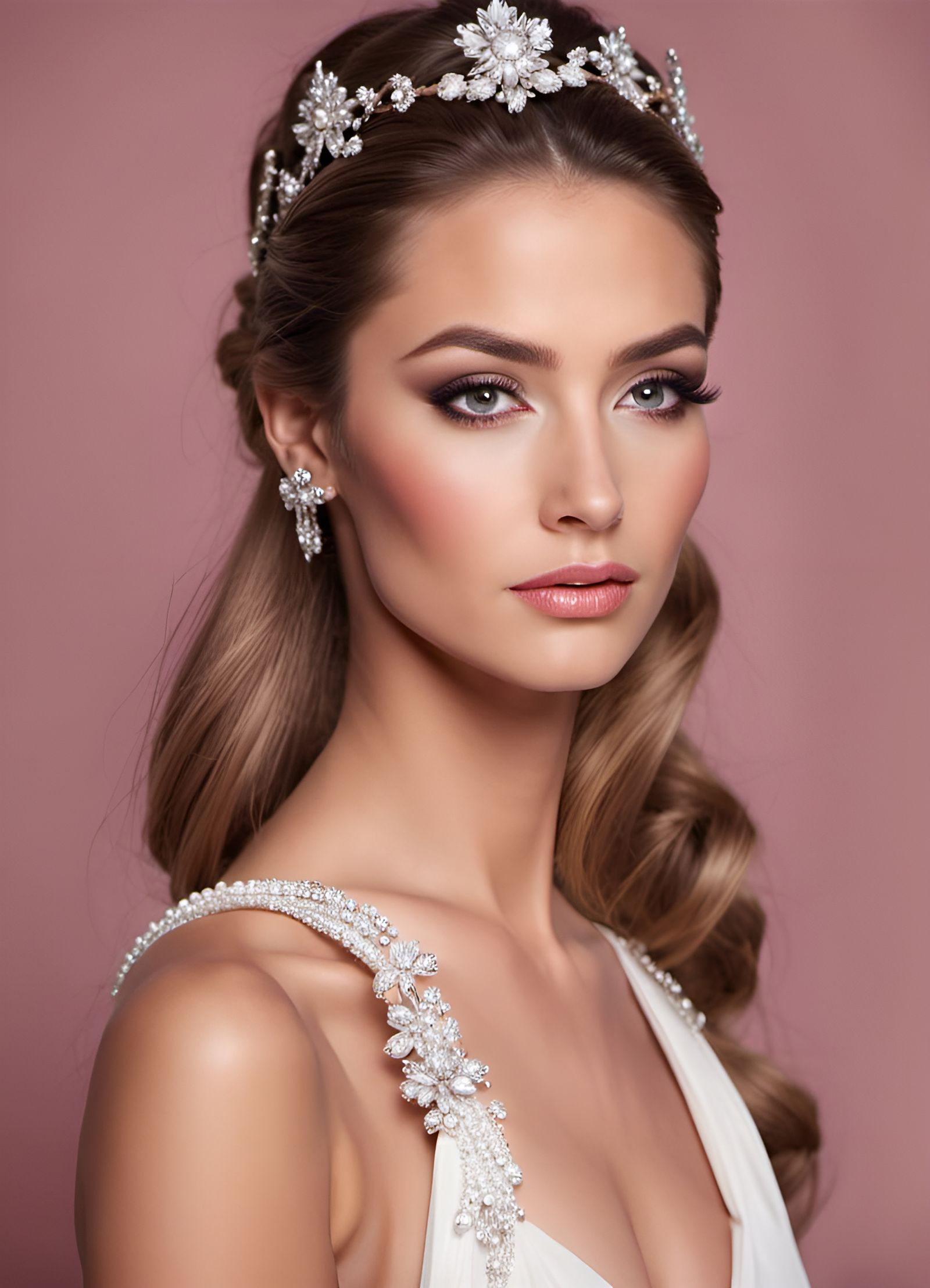 AI Generated Gorgeous Woman Portrait