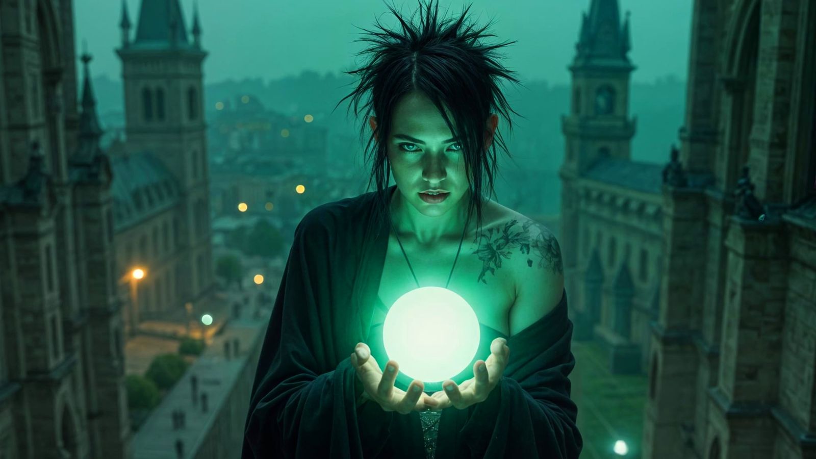 Crosses in the distance bells ring fast.