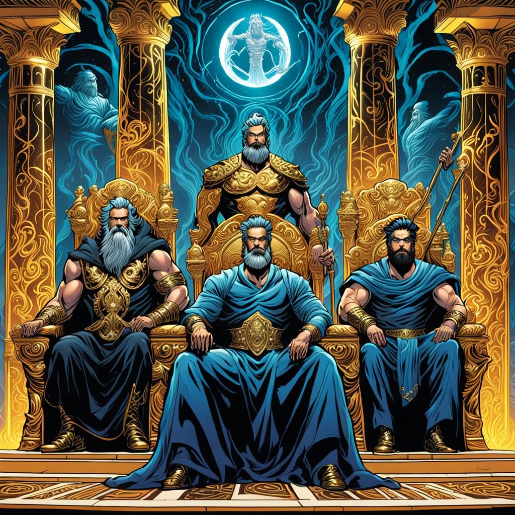 Gods on Thrones: Comic Book Art