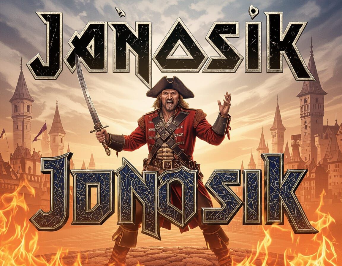 Janosik as Heavy Metal Warrior