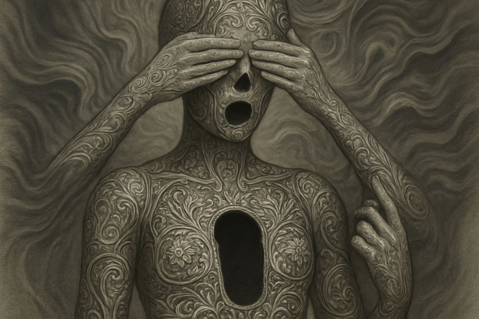 Cover My Eyes Hollow Body Paint Tin