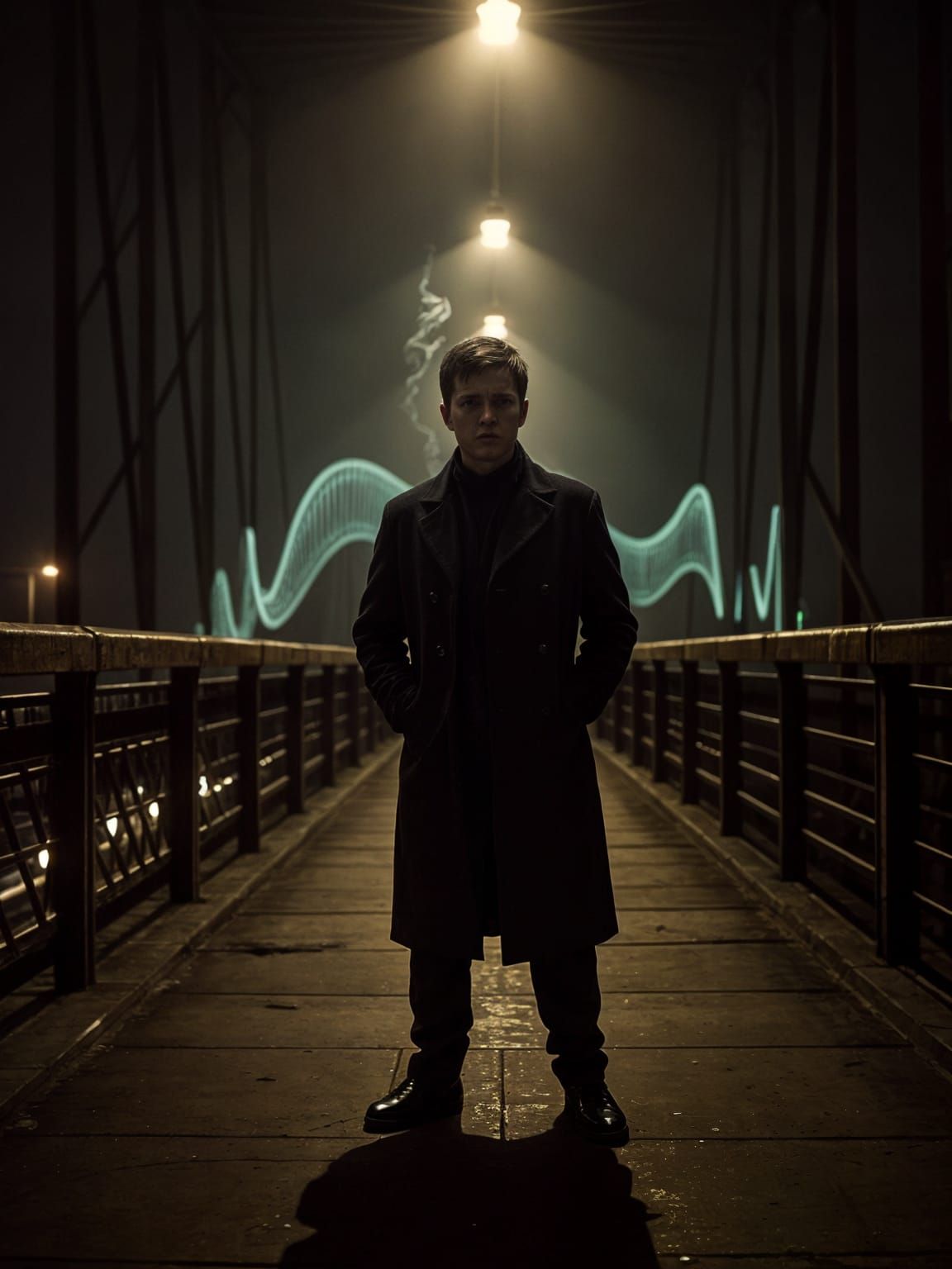 Ian Curtis from Joy Division