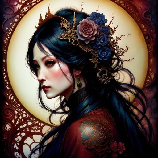 Monkey and Rat Ink Tattoo Illustration