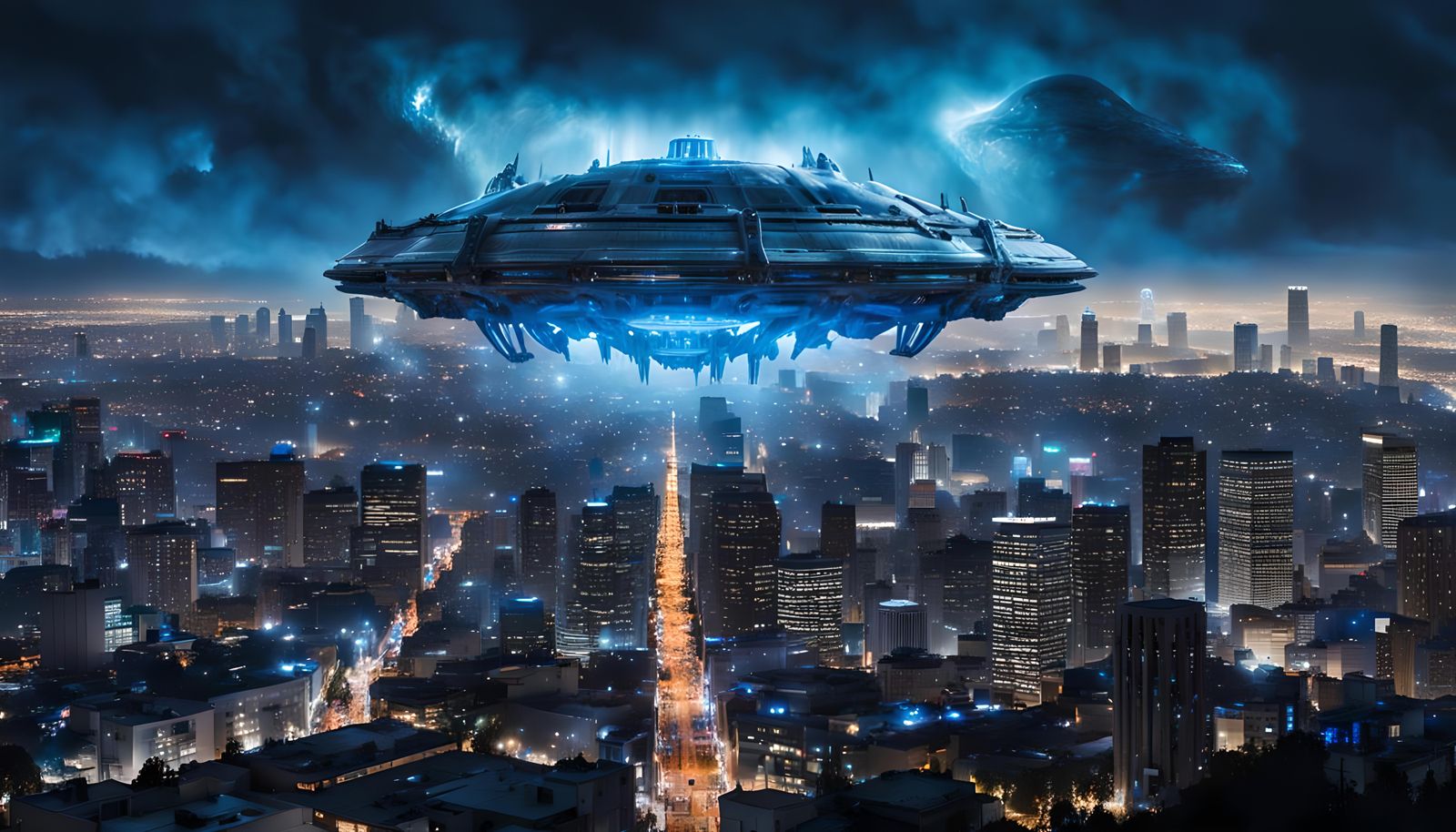 Skyline Alien Ship 2