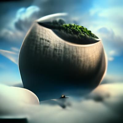 Conceptual Matte Painting with Muted Colors