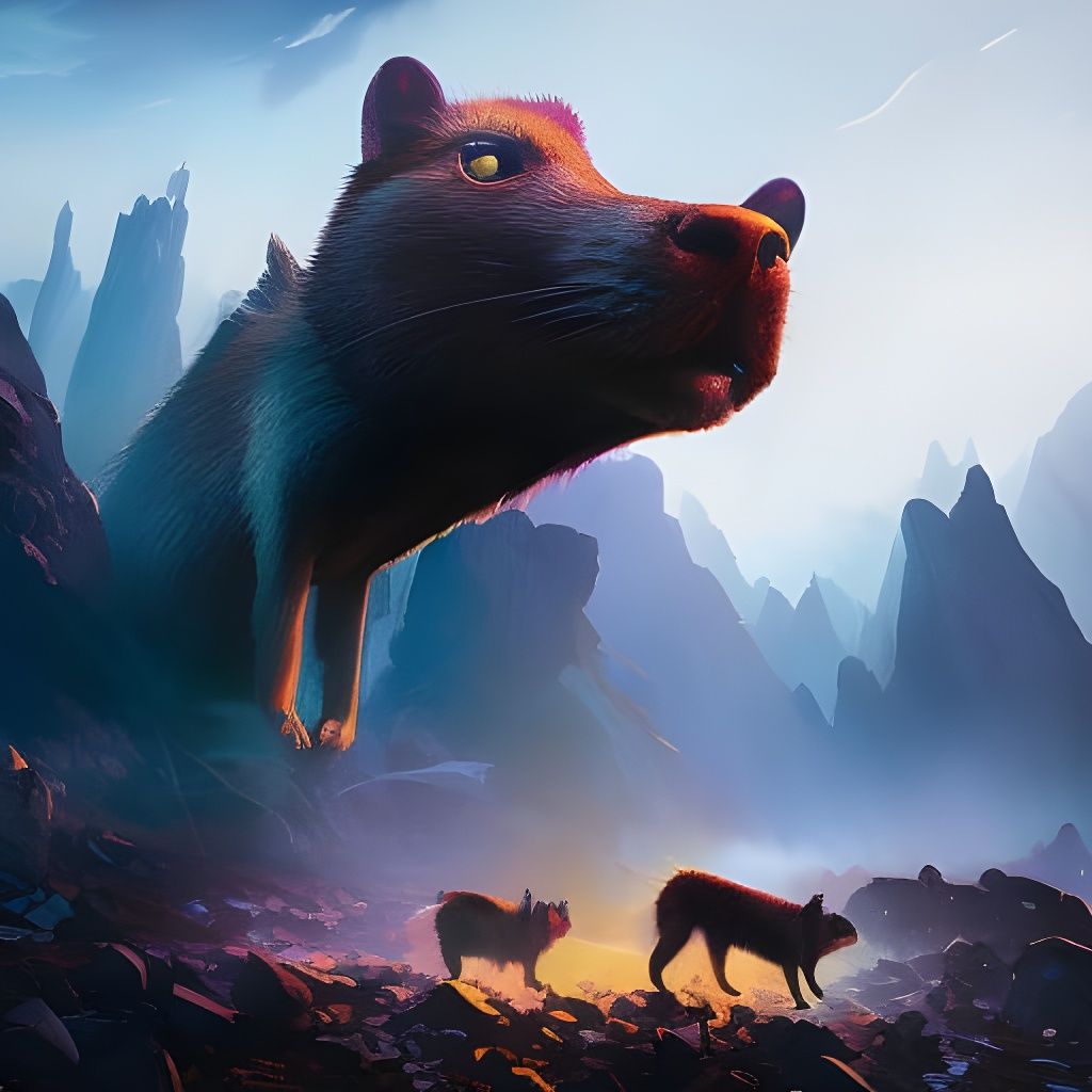 Surreal Weasel's Scotland Journey: A Volumetric Photoillustr...