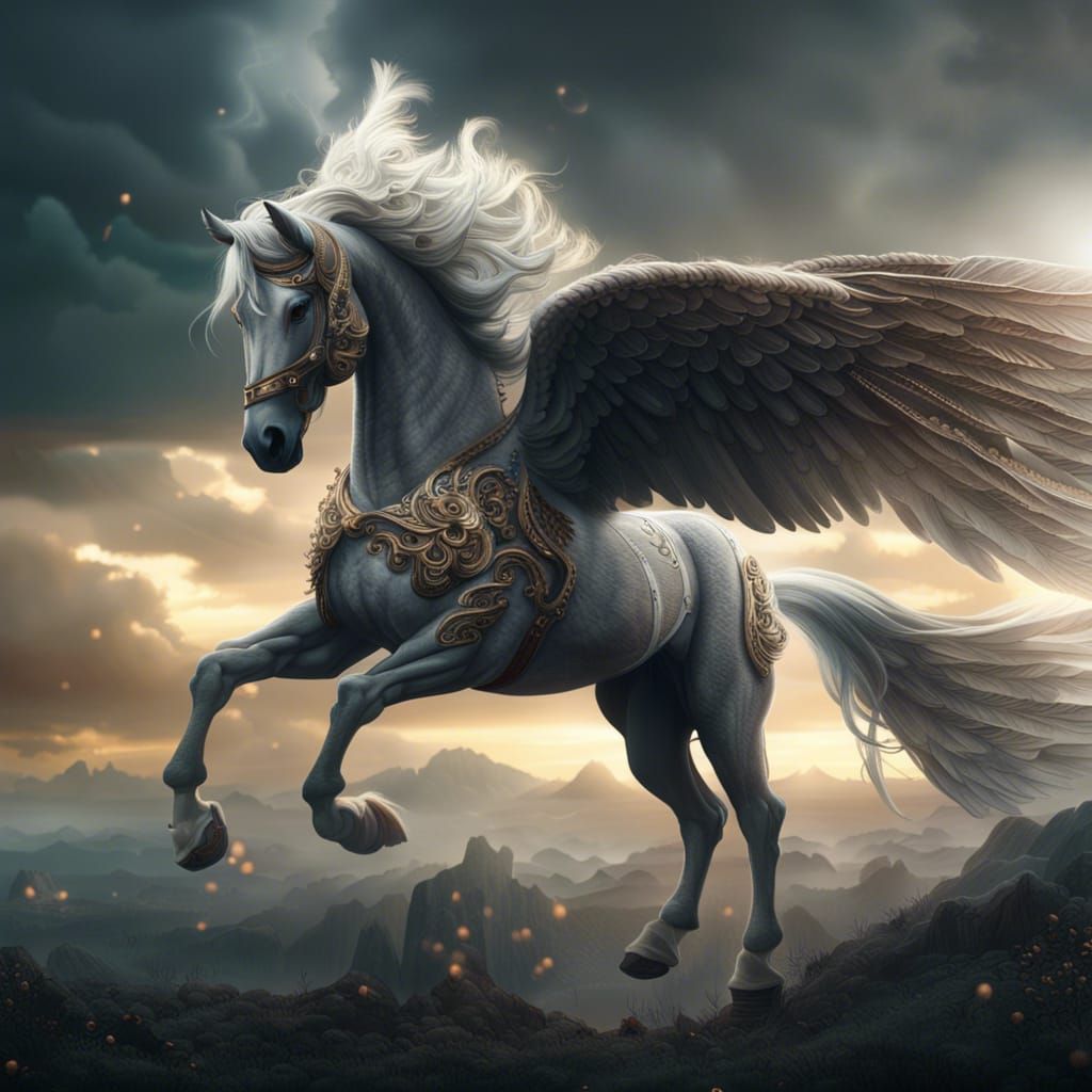 Pegasus, horse God