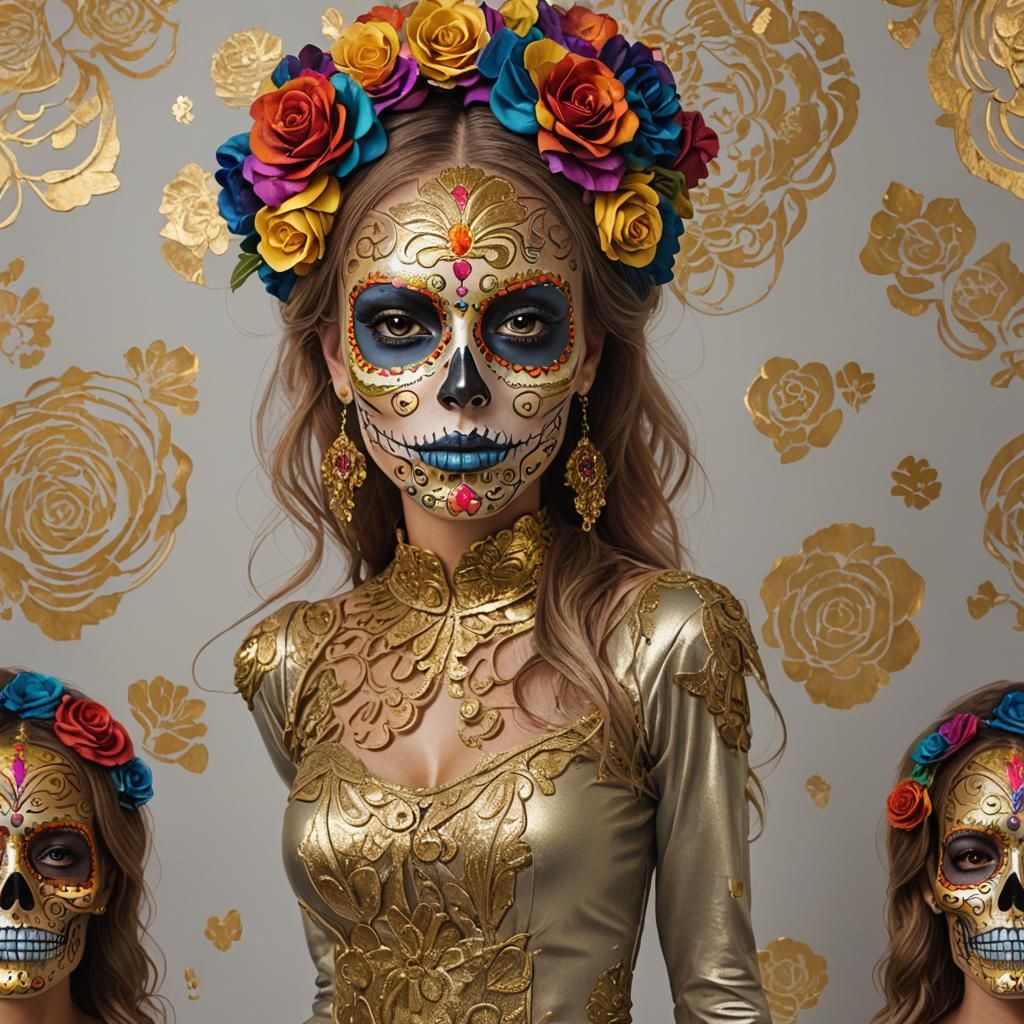 Sugar Skull Woman #172