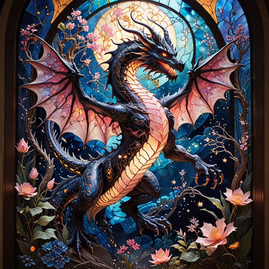 A slightly disabled celestial dragon