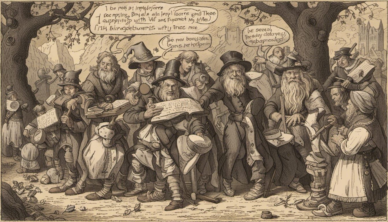 Abstract Nonsense Poem with Invented Words