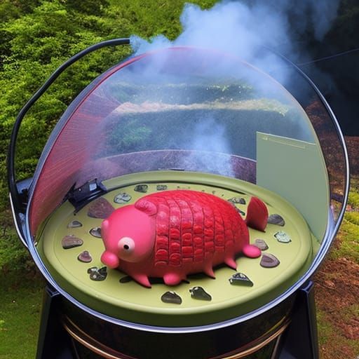 Blobfish Sudoku Bear Grills in Pop Art Style