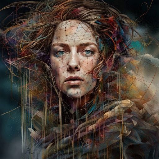 It catches scraps of dreams, stardust and shards of memories...