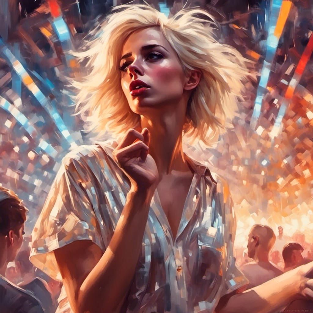 Trans Girl Channels Blondie: Swanland-esque Atomic Performan...