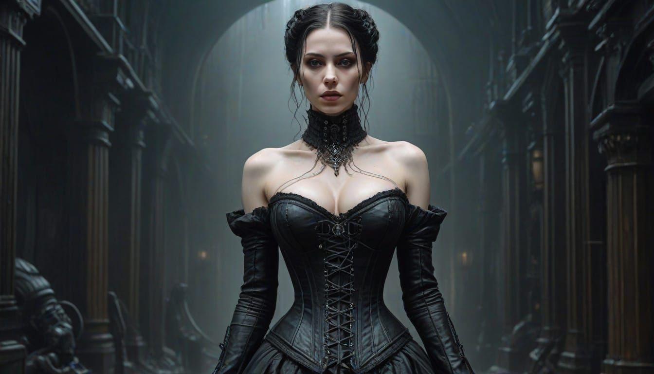 Fascinating and Terrifying Victorian Lovecraftian Beauty
