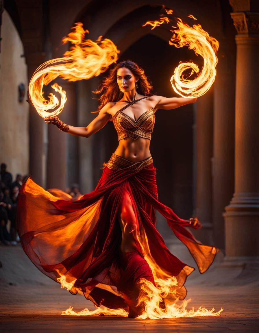 Fire Mage Dancer 2