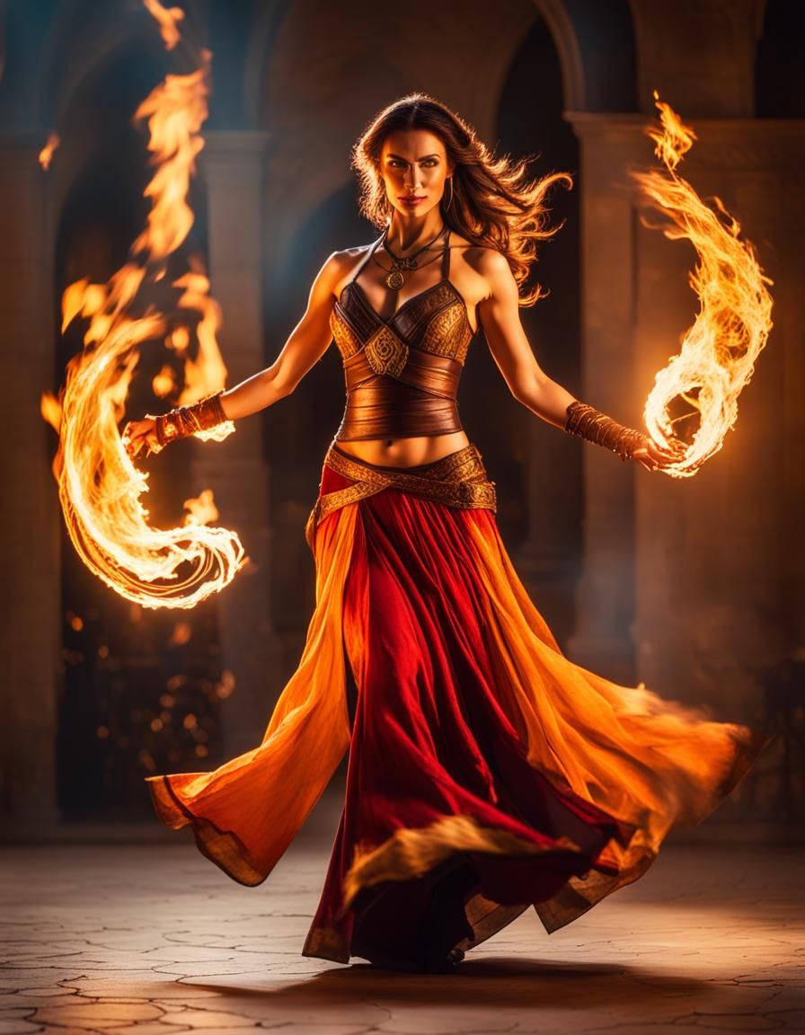 Fire Mage Dancer 3