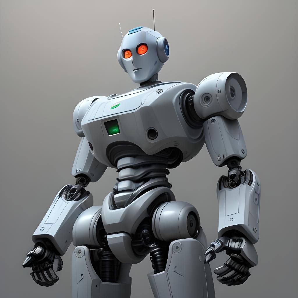 Sleek Modern Robot Design