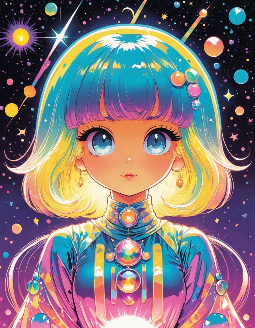 bromoil, adorable, funk art