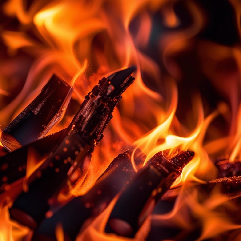 Intense Firestorm Captured with Professional Photography