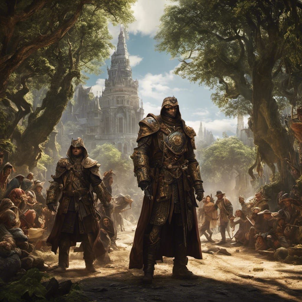 Monsters Fill Classroom in Digital Matte Painting