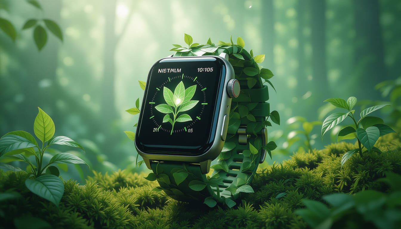 Ivy-Covered Smartwatch Charges via Photosynthesis, Tracks Ai...