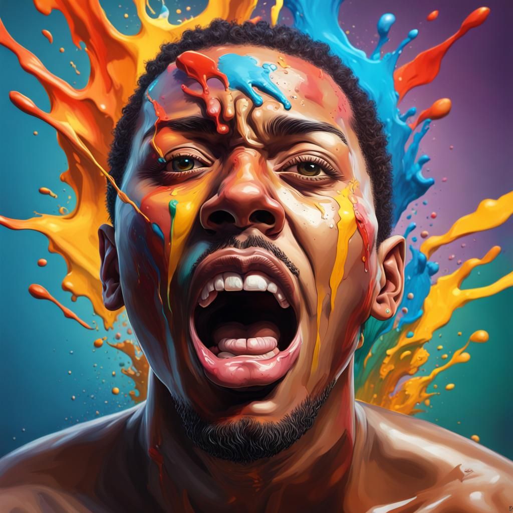 Hyperrealistic Emancipation from Mental Subjugation in Splas...