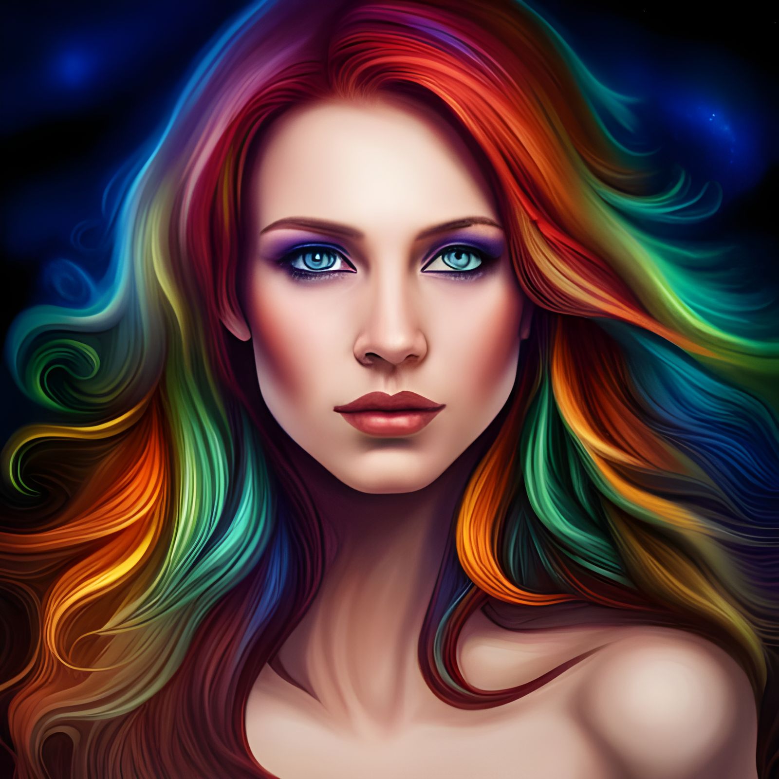 The goddess of rainbows