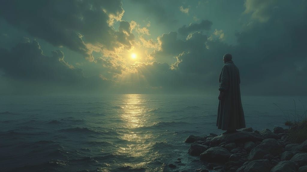 Surreal Art Piece Explores Theme of Silence and Despair