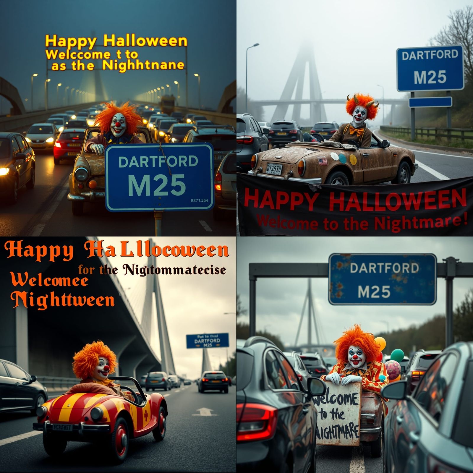 Clown Car Nightmare at Dartford Crossing